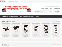 Tablet Screenshot of greatamericandecor.com